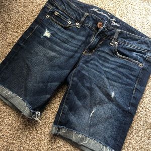 Size 2 jean shorts American eagle